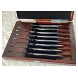 Wusthof 8 Piece Steak Knife Set in Wooden Box