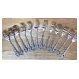 Beethoven Oneida Community Silverplate Flatware Set in Original Box