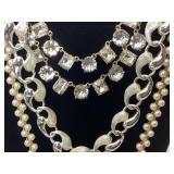 Vintage Glam Style Necklaces, Earrings and Bracelets