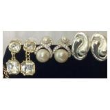 Vintage Glam Style Necklaces, Earrings and Bracelets