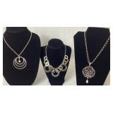 Vintage Glam Style Necklaces, Earrings and Bracelets