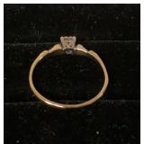 Pair of Antique 14Kt Gold Rings