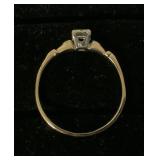 Pair of Antique 14Kt Gold Rings