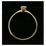 Pair of Antique 14Kt Gold Rings