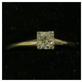 Pair of Antique 14Kt Gold Rings