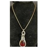 Elegant Collection of Vintage Gold Tone Necklaces and Earrings