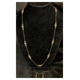 Elegant Collection of Vintage Gold Tone Necklaces and Earrings