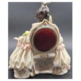Vintage German Dresdan Frankenthal Lace Porcelain Figurine