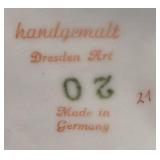 Vintage German Dresdan Frankenthal Lace Porcelain Figurine