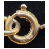 Dayton Hudson Employee Service Bracelet with Pendant 1/20 12K Gold Filled