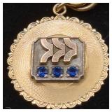 Dayton Hudson Employee Service Bracelet with Pendant 1/20 12K Gold Filled