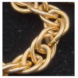 Dayton Hudson Employee Service Bracelet with Pendant 1/20 12K Gold Filled