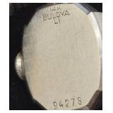 Bulova Art Deco Ladies Watch 14 Kt White Gold Case #94278 Bulova L1
