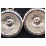 Two Sets of Swarovski Bracelets and Earrings with Swan Logo