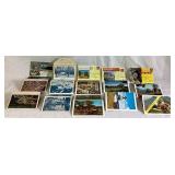 Collection of Vintage Post Cards from US and Around the World