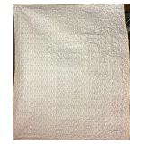 Handmade Machine Quilted 62" x 50" Quilt