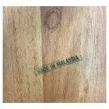 Octagonal Oak Poker Table with Black Playing Surface, Table Cover and 5 Chairs