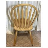 Wooden Rectangular Dining Table and 4 Spindle Back Chairs