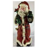 Light Up 36" Freestanding Resin Old World Santa
