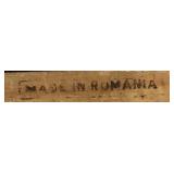 Vintage Set of 4 Wooden Folding Chairs - Romania