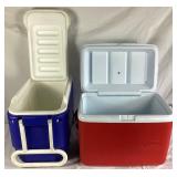 Vintage Summer Fun 10 Piece Cooler/Water Jug Bundle