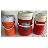Vintage Summer Fun 10 Piece Cooler/Water Jug Bundle