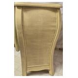 Pair of Hand Painted 3 Drawer Nightstands (26"W x 14"D x28.5"H)