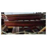 Royal Louis 1779 French Navy Wooden Model Tall Ship 37" L x 33"H