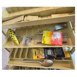 Fishing Frenzy- Plano 5520 Tackle Box, Plano 8606 Tackle Box, 2-Plano StowAways 3620, Books: North Country Bassin