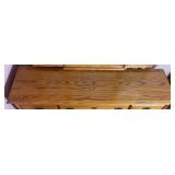 3 Piece Bedroom Set with Tall Boy  8 Drawer Dresser, Long Boy 10 Drawer Dresser with Mirror and Queen Size Bed with Headboard