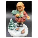 Goebel Hummel Figurines - "Barnyard Hero"  1948, "Seeds of Friendship Berta Hummel Goebel 2000 and "Sensitive Hunter" Model 6/0
