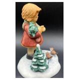Goebel Hummel Figurines - "Barnyard Hero"  1948, "Seeds of Friendship Berta Hummel Goebel 2000 and "Sensitive Hunter" Model 6/0