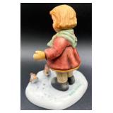 Goebel Hummel Figurines - "Barnyard Hero"  1948, "Seeds of Friendship Berta Hummel Goebel 2000 and "Sensitive Hunter" Model 6/0
