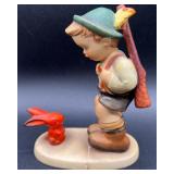 Goebel Hummel Figurines - "Barnyard Hero"  1948, "Seeds of Friendship Berta Hummel Goebel 2000 and "Sensitive Hunter" Model 6/0
