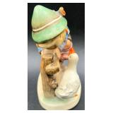 Goebel Hummel Figurines - "Barnyard Hero"  1948, "Seeds of Friendship Berta Hummel Goebel 2000 and "Sensitive Hunter" Model 6/0