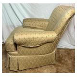 Berne Furniture Custom Built Upholstered Armchair with Back Pillow