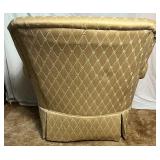 Berne Furniture Custom Built Upholstered Armchair with Back Pillow