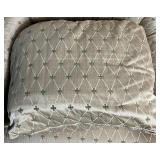 Berne Furniture Custom Built Upholstered Armchair with Back Pillow