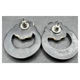 Vintage Black and Gold Tone Necklaces and Earrings