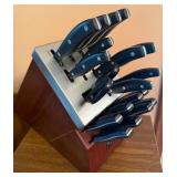 Henckels Knife Set and Self Sharpening Block