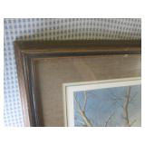 (FDS) Vintage Framed Signed and Num...