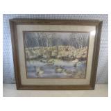 (A-4) Vintage Framed Signed and Num...
