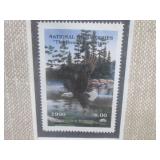 (A-4) Vintage Framed Signed Limited...