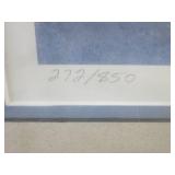 (A-4) Vintage Framed Signed and Num...