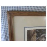 (A-4) Vintage Framed Signed and Num...