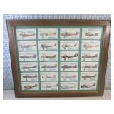 (A-4) Framed Vintage Military Aircr...