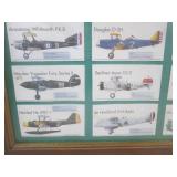 (A-4) Framed Vintage Military Aircr...