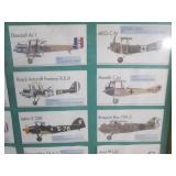 (A-4) Framed Vintage Military Aircr...
