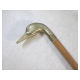 (FS) Vintage Wood 2pc Cane with Bra...