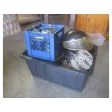 (EW6) Tote Over Full of Misc - Helm...
